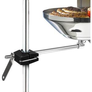 Round Rail Grill Mounting Hardware Kit for Standard 7/8" or 1" Rails, Compatible with All Magma Marine Kettles Grill A10-080
