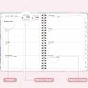 2026 Planner, Weekly and Monthly Calendar Academic Planner, Jan 2026 - Dec 2026, Planning Agenda Book for Desk Accessories and School Supplies - Letter Size(8.5'' x 11'')