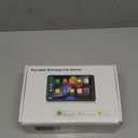 7 inch Portable Wireless Carplay Smart Touch Screen for Car, HD Touchscreen with Car Play & Android Auto Mirror Link/Bluetooth Hand Free/Navigation/Voice Control/Backup Camera for All Vehicles