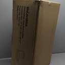 Outdoor Patio Chair Cushions Set, 24" x 24", Set of 2, Water-Repellent, Fade Resistant, Deep Seat Bottom and Back Cushion for Backyard, Couch, Sofa and Patio Furniture, Red