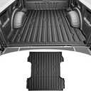 Bed Mat Compatible with 2017-2025 Ford Super Duty F250/F350/F450 6.8FT Truck Bed Liner Pickup Car Truck Potector for F-250/F-350/F-450 Accessories(17-25 F-250/F-350/F-450 6.8FT)