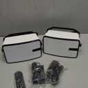 400W Outdoor Bluetooth Speakers, Wireless Sync Between Speakers, IPX5 Waterproof, Powerful Bass, Wall Mount for Patio, Porch, Gazebo, Garage, 2-Pack, White(MZ-621)