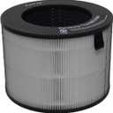 PUREBURG Replacement Filter Compatible with LG PuriCare AeroTower U9C Series U9CV2B U9CS1C U9CV1C Air Purifying Fan,H13 4-Stage Filtration Activated Carbon Air Clean