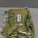 xxxiticat Women's Puff Sleeve Satin Maxi Dress Long Lantern Sleeve Button Down Ruffle Single Breasted Vintage Midi Dresses (Light Green) M