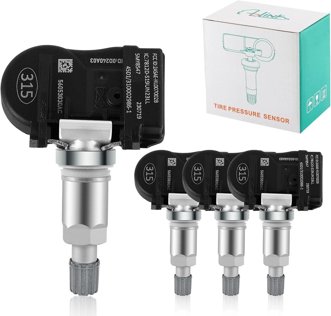 AULINK 56053030AC 56029465AB Tire Pressure TPMS Sensors For Jeep Compass Grand Cherokee Liberty Patriot, Dodge Magnum Grand Caravan Charger Caliber, Chrysler 200 300 Pacifica PT Cruiser Sebring