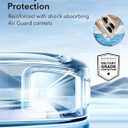 ESR for iPhone 16 Pro Case, Compatible with MagSafe, Camera Protection, Shockproof Thin Cover, Resists Yellowing and Scratches, Magnetic Phone Case for iPhone 16 Pro, Zero Series, Desert Titanium Ring