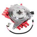 Red Ignition Distributor With Wire Harness, Cap and Rotor 10457702 Replacement For Chevy Camaro Corvette 1992-1994, Firebird 1993-1994 5.7L Replace 1103947, 1921229, 301832, 84-1832, 30-1832H, DST1832