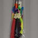 Cat Feather Toy, Retractable Cat Toys Wand 2 Wands & 9 Assorted Teaser Refills, Interactive Feather Teaser Wand Toy Bell Kitten Cat Having Fun Exerciser Playing