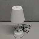 Globe Azalea Table Lamp White 