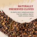 52USA Cloves Whole 3.5 oz (Pack of 1), Great for Food, Tea, Baking and Meats, All Natural | Non GMO | Kosher | Vegan | Gluten Free