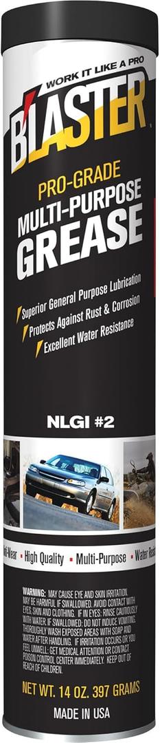 2 Packs Blaster Multipurpose Grease,Petroleum Base Oil