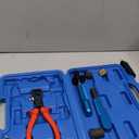 Fuel Injector Seal Install and Removal Tool Kit compatible with BMW N13 N14 N18 N20 N26 N43 N53 N54 N55 N63 N74 S55 S63 (8pc Blue)