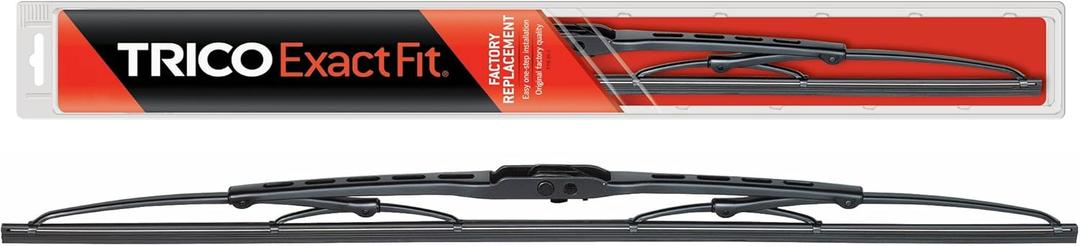 TRICO Exact Fit 19 Inch Pack of 1 Conventional Automotive Replacement Wiper Blade For Car (19-1)