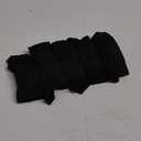 INNERSY Women's Soft & Thin No Show Modal Underwear Quick Dry Panties for Summer 5-Pack (Medium, Black)