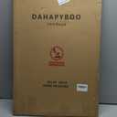 DAHAPYBOO Cork Board with Linen White,Bulletin Board 30"x20" Hanging Corkboards for Office Home School Message Board or Vision Board Decoration.