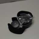 TOZO HT3 Hybrid Noise Cancelling Headphones, 90H Battery Life Wireless Over Ear Bluetooth 6.0 Foldable Headset, AI Voice Assistant with 5 Mics, Connect 2 Devices and Hi-Res Sound, 32 EQ Audio Presets (Titanium Black)