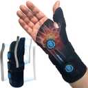 JUPITER Carpal Tunnel Wrist Brace with Thumb Support, Day & Night Thumb Spica Splint for Right Hand, Ideal for De Quervains Tenosynovitis, Tendonitis & Typing Pain Relief - Large/XLarge, Blue for Men & Women