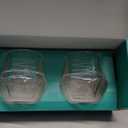 KRUVE Propel Espresso Cups, Handmade Double-Walled Glass Coffee Mugs, Clear 2.5 oz, Scientific Design for Better Tasting Coffee (Set of Two) - Unique Glass Coffee Cups with Headspace & Internal Fins