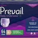 Prevail Proven | X-Large Pull-Up | Womenâ€™s Incontinence Protective Underwear | Maximum Absorbency | 64 Count