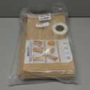 100 Pack Large Paper Bread Bags for Homemade Bread Sourdough Bags 14" x 8.3" x 3.5" with Tin Tie Tab Lock Clear Front Window Bakery Bag Packaging Cookie Bag with Label Seal Stickers