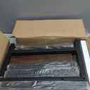 Toddler Tower with Safety Rail, Iron-Frame Toddler Kitchen Stool Helper, 3-in-1 Step Stool for Kids, Sturdy and Durable Wooden Standing Tower with Anti-Tip Support Legs