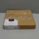 Amazon Basics Classification File Folder, 1 Divider, 2" Embedded Fasteners, Letter Size, 100% Recycled Material, Red, 10 Count