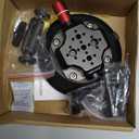 NEEWER 4.5" Suction Cup Camera Mount with Ball Head Magic Arm, 1/4" 3/8" ARRI Holes, Quick Release Car Mount with Phone Holder & Action Cam Adapter Compatible with iPhone DJI Insta360, CA105