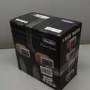 4 Slice Toaster Touch Screen, Stainless Steel Toasters Digital Timer, Dual Control Panel Toasters, 8 Shade Settings 6 Bread Types for Bagel, Cancel, Defrost 1650W