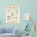 Playroom Decor Wall Art Poster Hanger Frame Boy Girl Nursery Decor Homeschool Toddler Toy Room Wall Artwork Poster, 11.8*15.7 inch