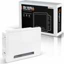 in-Wall Media Box - TV Cable Management Kit, Structured Media Enclosuree, Home Theater Box, Compatible with Roku, Apple TV, Samsung One Connect Mini - WiFi Friendly, Dual Purpos, White-9"