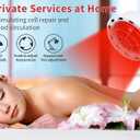 Red Lights Therapy Lamp-660nm Red Light,850nm & 940nm Infrared Light Therapy for Body Pain and Skin Vitality(275W Infrared Massage)