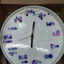 Girls DIY STEM Block Wall Clock Craft Kit Ages 6-12 Educational Toy Gift | Creative Educational DIY Arts Handmade Assembly Building Sets, Birthday & Holiday Gifts for Tween Girls Ages 6 7 8 9 10 11 12, 10 Inches Diameter