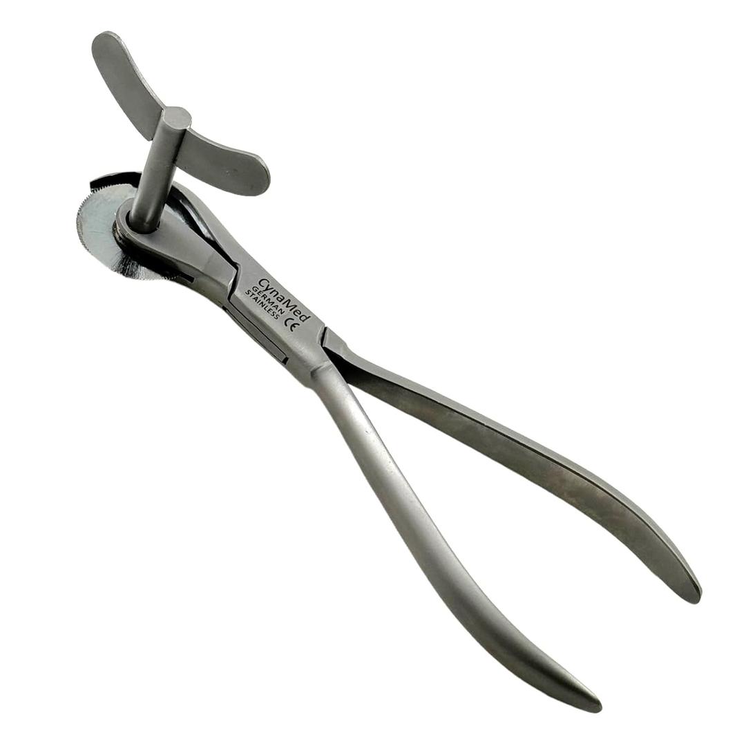 6in Heavy Duty Finger Ring Cutter First-Aid Ring Band Cutter, Fire Rescue, Jewelers Tool with Finger Guard & Disc Blade Cutter | German Stainless Steel