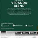 Starbucks K-Cup Coffee Pods, Starbucks Blonde Roast Hot or Iced Coffee, Veranda Blend, 96 Keurig Pods, BB Date: 07/25/26