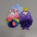 2pcs Cartoon Bath Balls for Kids Kid-Friendly Shower Loofah Sponge Fun Mermaid Design for Toddler Bathing