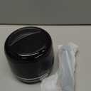 Ultrasonic Retainer Cleaner, 48kHz Denture Cleaner Machine with Dual Mode Digital Timer for Braces, Night Guard, Mouthguard, Toothbrush, Jewelry, 7.8OZ Dental Cleaning Pod (Black)