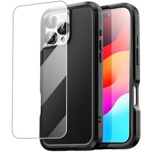 AICase for iPhone 16 Pro Max Case with Glass Protector,3-Layer Heavy Duty Pocket-Friendly Rugged Durable Military Grade Protection Shockproof/Drop Proof/Dust Proof Protective iPhone 16 ProMax 6.9"_5 , Pack of 10