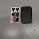 AGVEE 3+3 6 Pack for iPhone 16 6.1" / 16 Plus 6.7" Camera Lens Protector, Bling Diamond & Bling Glitter Metal Ring 9H Tempered HD Glass Camera Cover Film, Bling-Rose