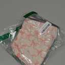 Kacctyen 6 Pack Pink Coquette Bow Makeup Bag Preppy Cosmetic Bags Zipper Pouch Travel Toiletry Bag Pink Trendy Pouch Bag Gift for Coquette Birthday Paty Favor Girls Travel Storage Accessories