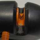 Orange Ninja 4-Stage Knife Sharpener & Serrated Knife Sharpener Repairs, Sharpens & Polishes Blades with Ergonomic Non-Slip Grip