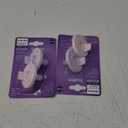 Philips Avent Soothie 0-3 Months Orthodontic Baby Pacifiers, 100% Silicone Pacifiers, One Piece, BPA-Free, 2 Lilac and 2 Pink, 4 Pack, Model SCF190/70 (Lilac/Pastel Pink)