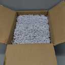 Hampton Distribution White Crinkle Paper Filler, 2lb Shredded Paper For Gift Baskets, Basket Filler for Birthdays, Weddings, Showers & Holidays
