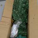 3 Ft Green Christmas Tree with Lights, Timer 8 Modes 50 Warm White Lights Battery Operated Small Artifical Full Christmas Tree for Tabletop Home Office Indoor Outdoor Xmas Holiday Party Decorations