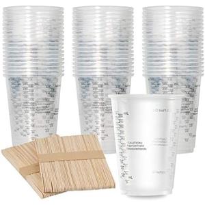 100 Wooden Sticks For Stirring Paints, Pigments, Epoxy Resins And Other Resins
