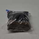 2 Pairs Women Fleece Lined Tights-Fake Translucent Leggings High Waist Pantyhose Sheer Thick Warm Tights For Women (XX-Large, Black+brown)