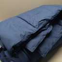 COHOME Premium King Size Comforter, All-Season Quilted Down Alternative Duvet Insert, Luxury Hotel GentleSoft Comforter with Anti-Clump Tech & 8 Tabs - Reversible - Navy Blue 90x102 inches