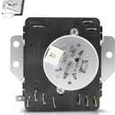 W10185981 Dryer Timer Compatible with Whirlpool Maytag Crosley Kenmore Dryer Part 115VAC 60Hz Replacement for AP6016540 1481704 PS11749830 WPW10185981W10185981 Dryer Timer