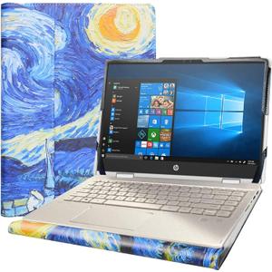 Alapmk Protective Case for 14" HP Pavilion x360 - Compatible with HP Pro C640, C645 Chromebooks & 14a-naXXXX - Starry Night