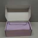 MESCOMB Dual Voltage Hair Dryer Brush for Travel, 5 in 1 Air Styler with High-Speed Blow Dryer, Anti-Frizz, Compact, 100V-240V for Worldwide Use, Includes Travel Bag (Purple)