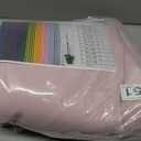 MIULEE Baby Pink Blackout Curtains for Girls Bedroom Living Room 68 Inches Long 2 Panels, Nursery Thermal Insulated Room Darkening Drapes Solid Grommet Top Noise Reducing Window Curtains 40x68 Inch